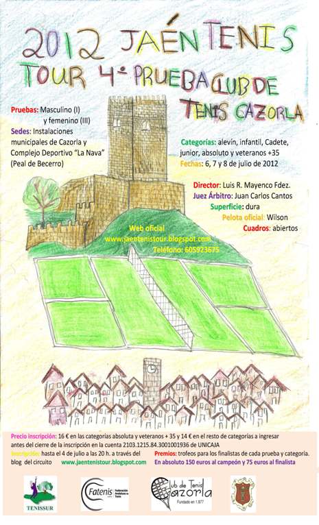 CARTEL TORNEO_IV_-_2012_JAEN_TENIS_TOUR