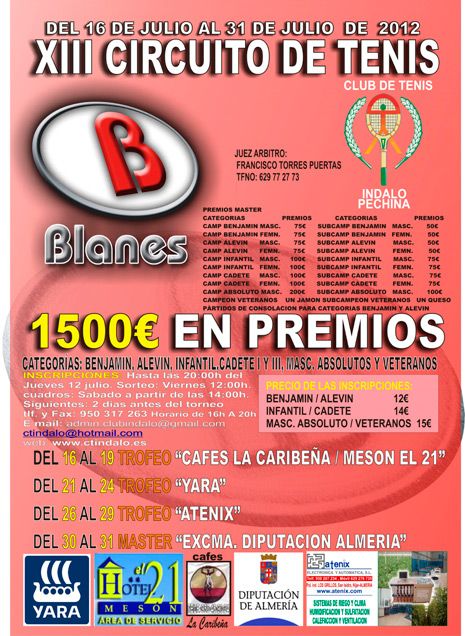 XIII Circuito de Tenis en Blanes