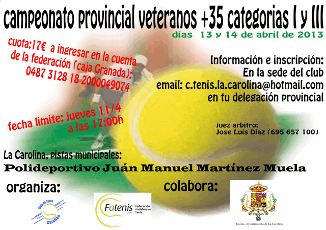 CARTEL CPTO. PROV. VET35