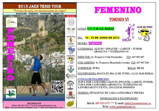 2013 JTT-FEMENINO-TORNEO VI