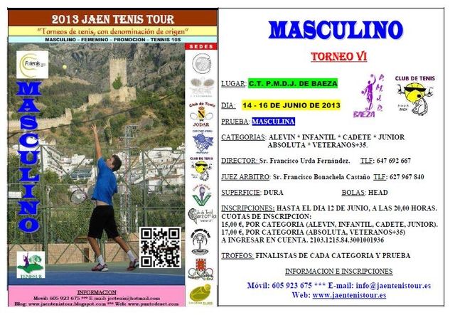 2013 JTT-MASCULINO-TORNEO VI