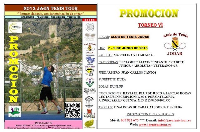2013 JTT-PROMOCION-TORNEO VI