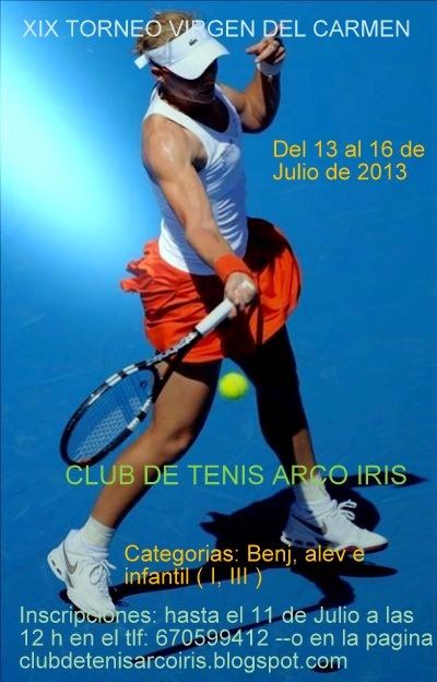 cartel torneo Virgen del Carmen