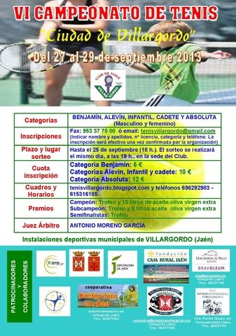 Cartel Ciudad Villargordo 13