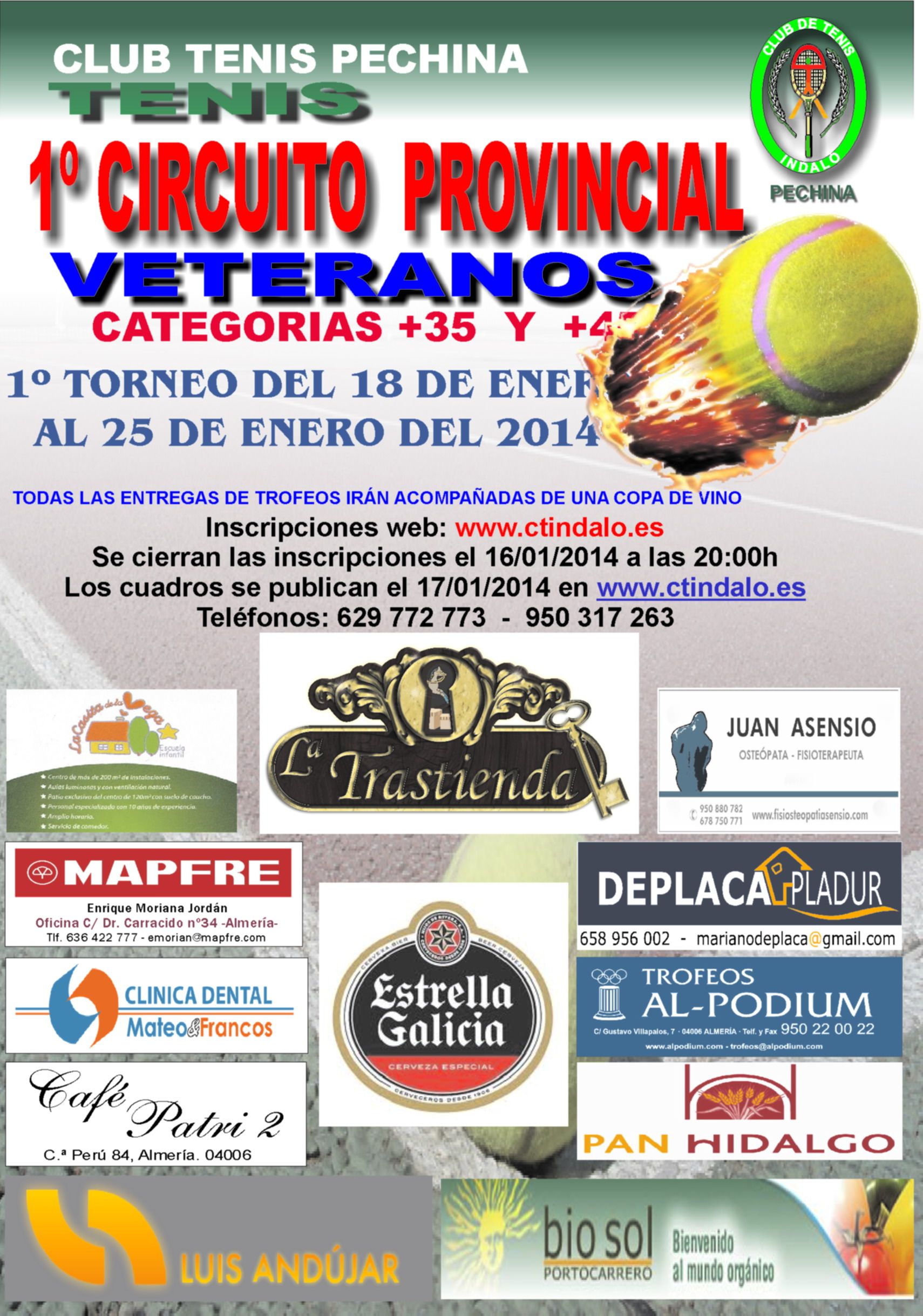cartel VETERANOS 2014-1torneo