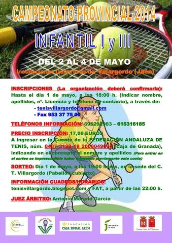 CAMPEONATO PROVINCIAL INFANTIL 2014