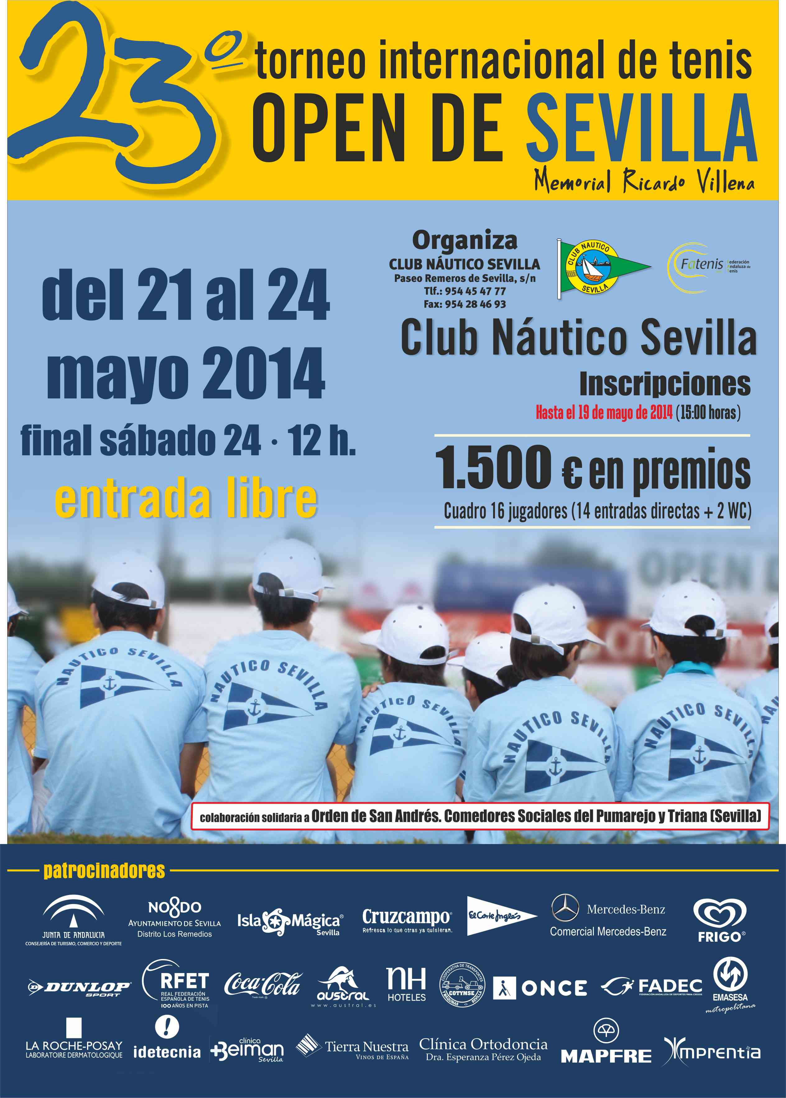 cartel open nautico 2014