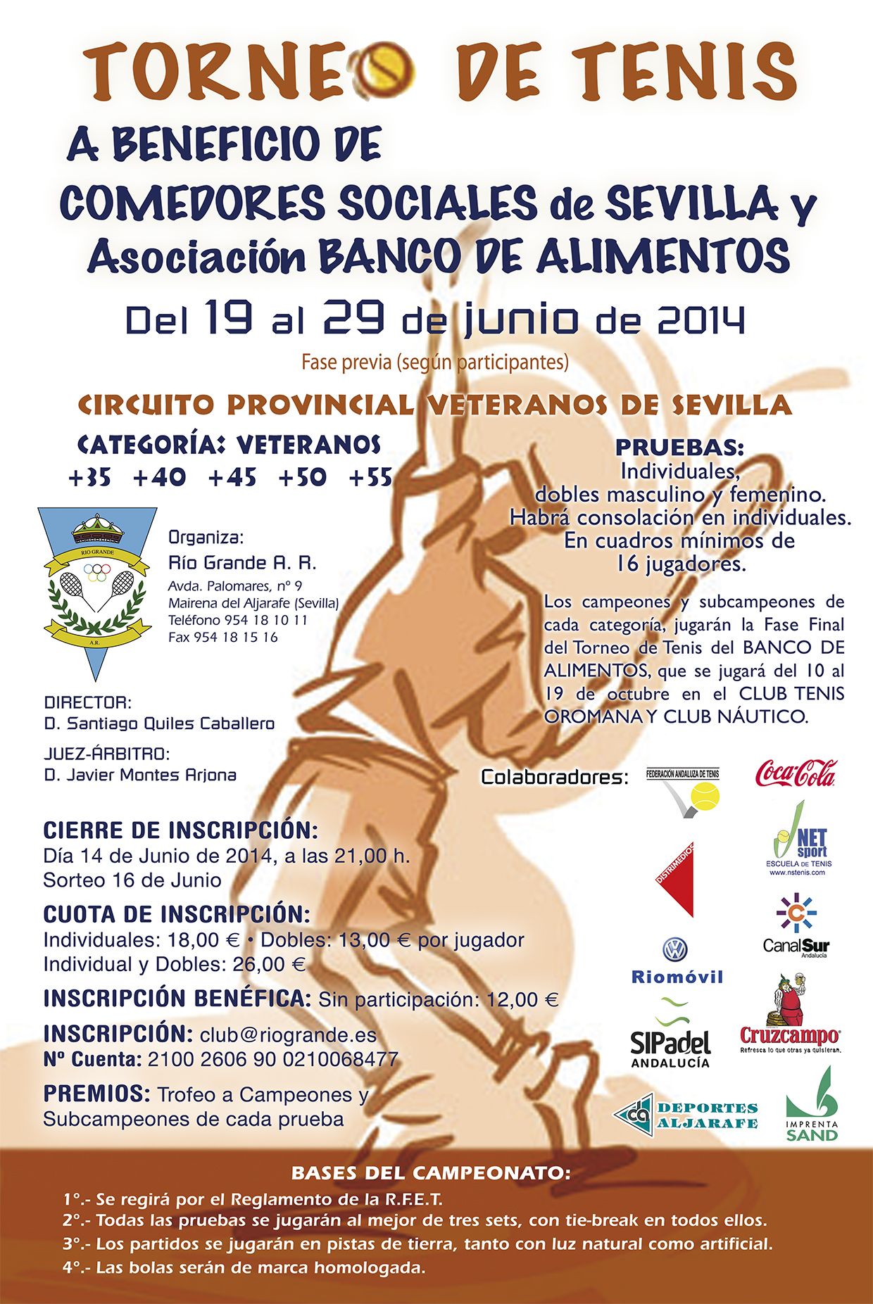 TORNEO TENIS BENEFICO BANCO ALIMENTOS 2014 1