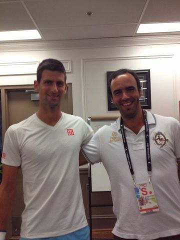 Ruben y Djokovic