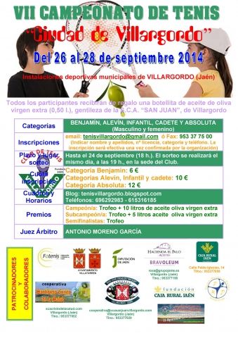 Cartel Ciudad Villargordo 14
