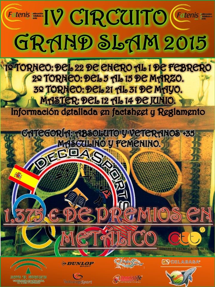 cartel circuito g.slam