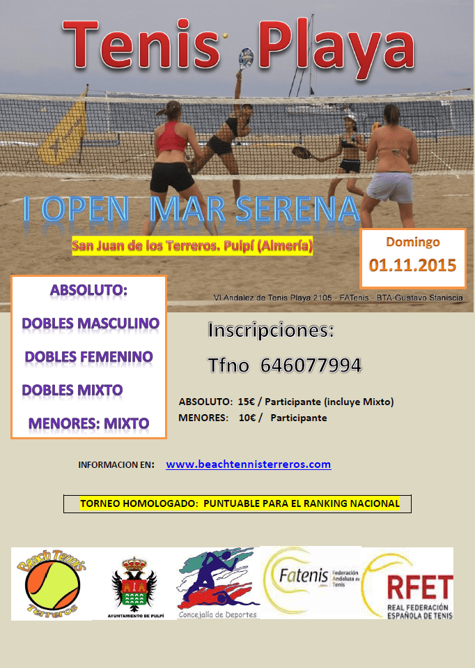 I Open Mar Serena