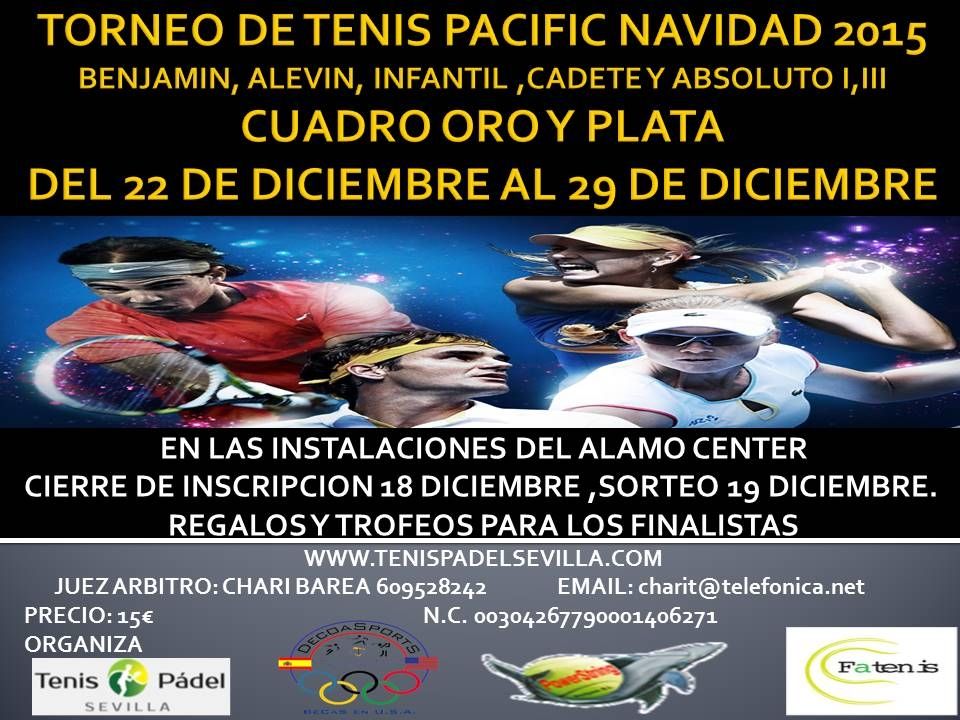 torneo navidad pacific 15