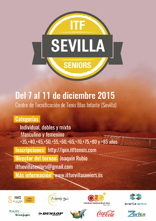 Cartel ITF Sevilla Seniors