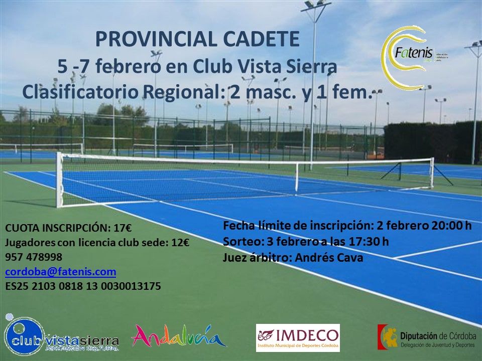 PROVINCIAL CADETE 2016