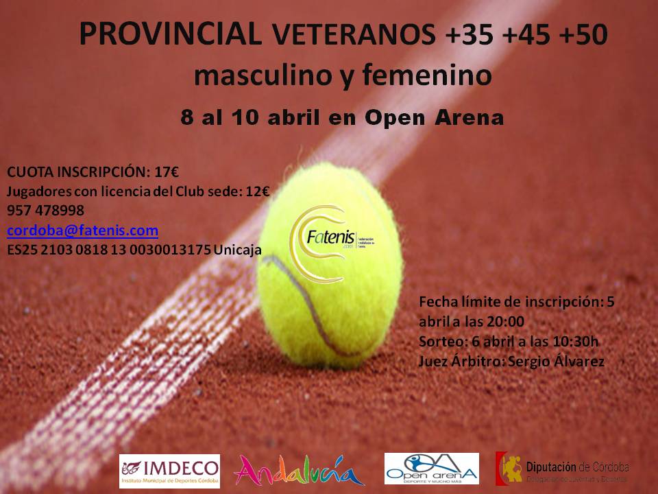 PROVINCIAL VETERANOS 2016