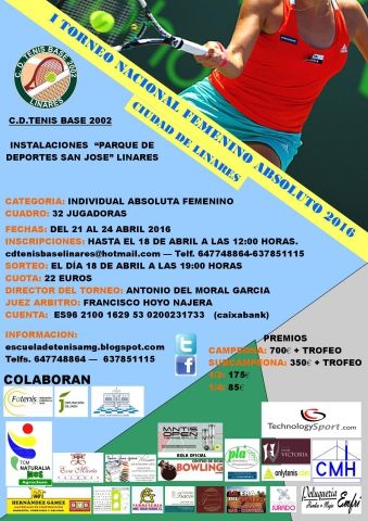 CARTEL TORNEO FEMENINO 2016