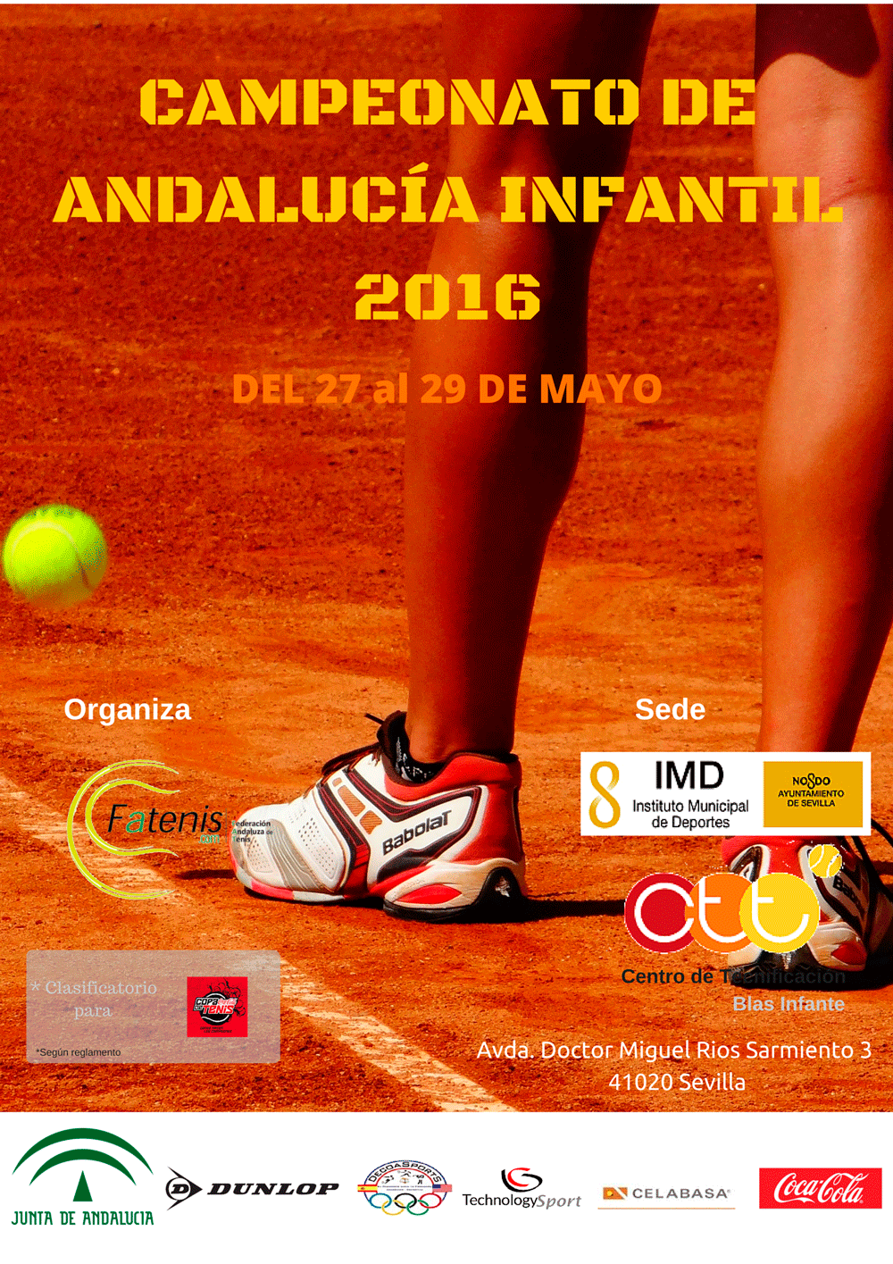 Cartel Cto. Andalucía Infantil 2016