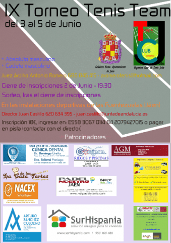 Tenis Team 2016