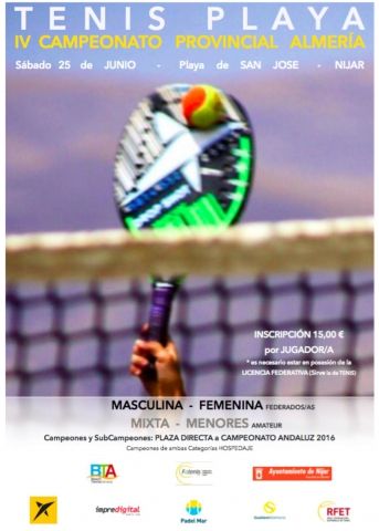 IV Provincial Tenis Playa BTA