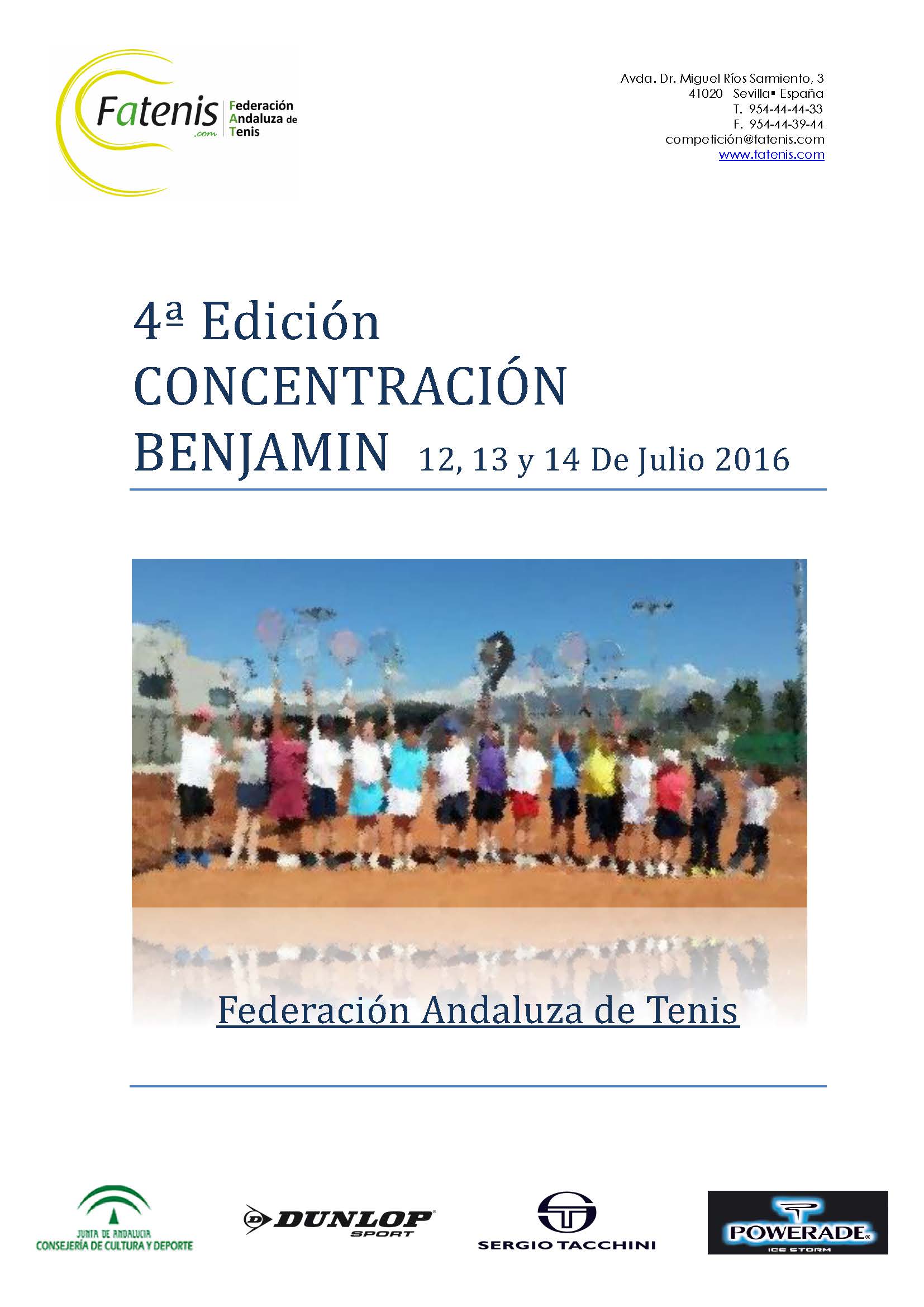 CONCENTRACION BENJAMIN 2016 1