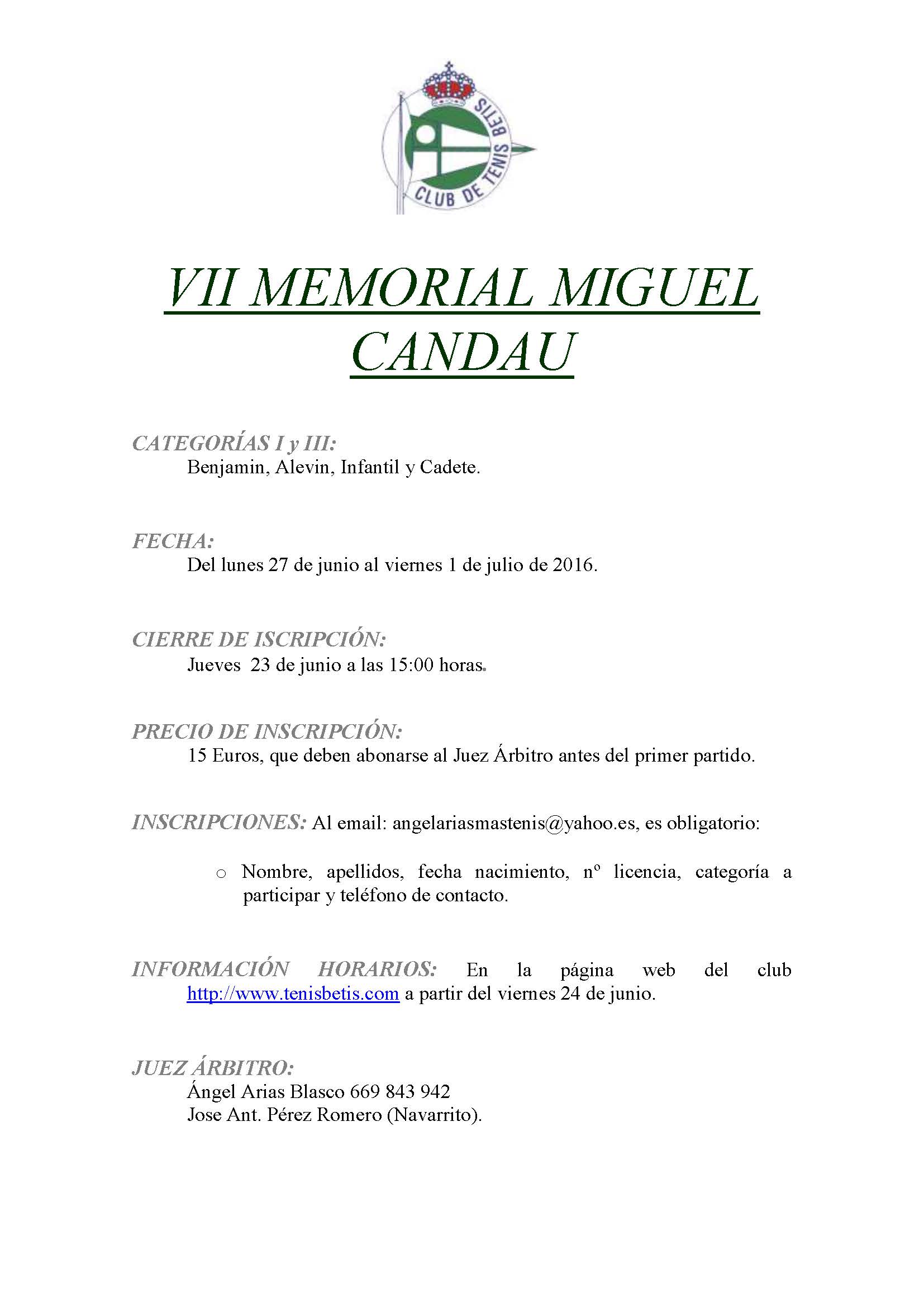 miguel candau 16