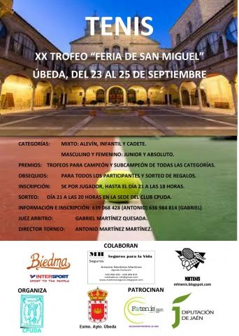 CARTEL TROFEO FERIA