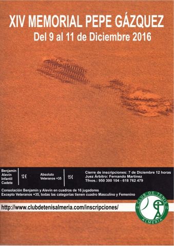 Memorial Pepe Gazquez 2016