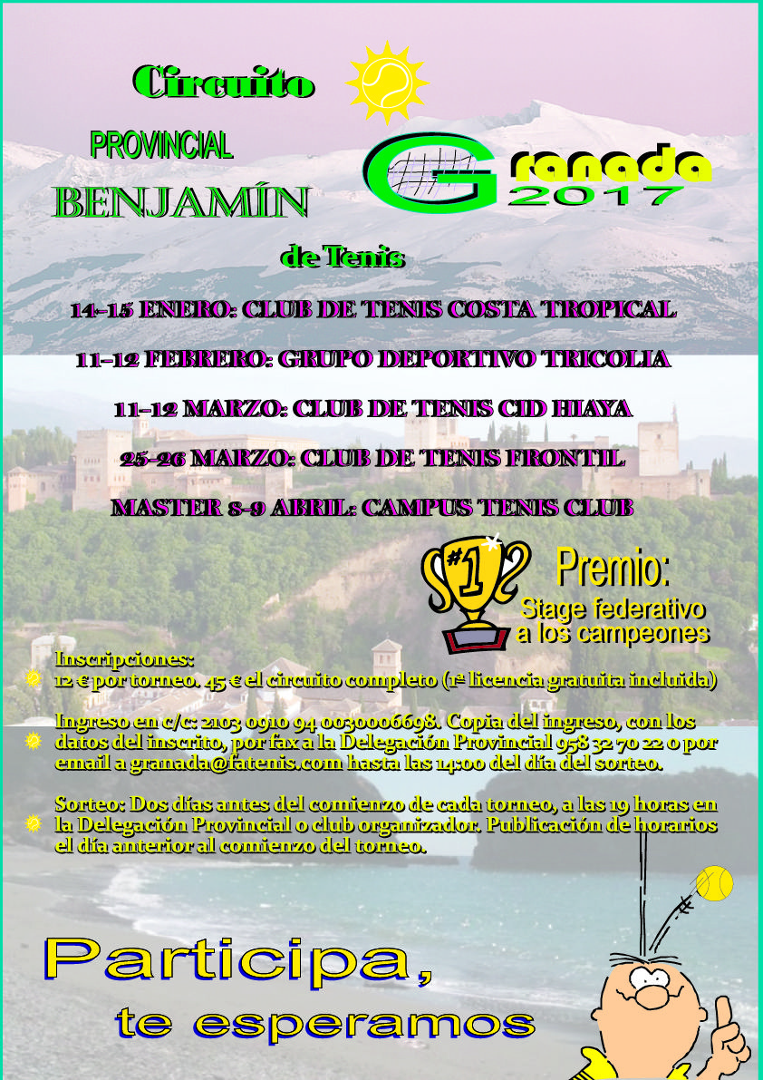 Cartel Circuito Benjamin