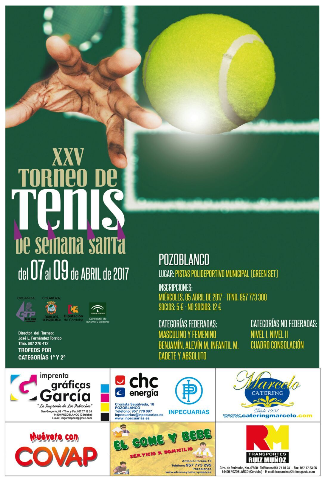 pozoblanco cartel semana santa 2017 tenis ctp