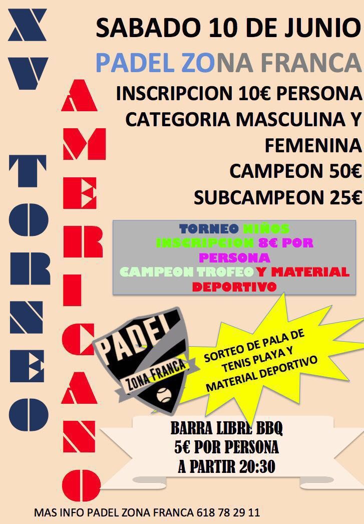 Torneo Zona Franca Cadiz