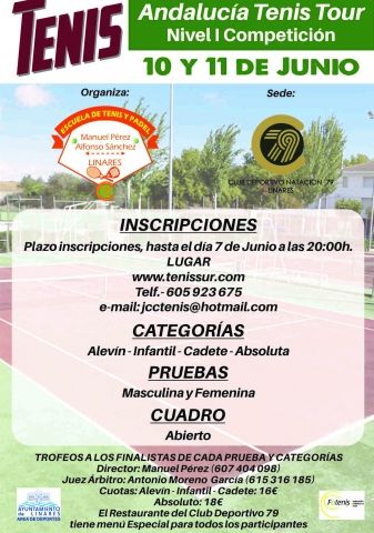 TENIS 10 Y 11 DE JUNIO