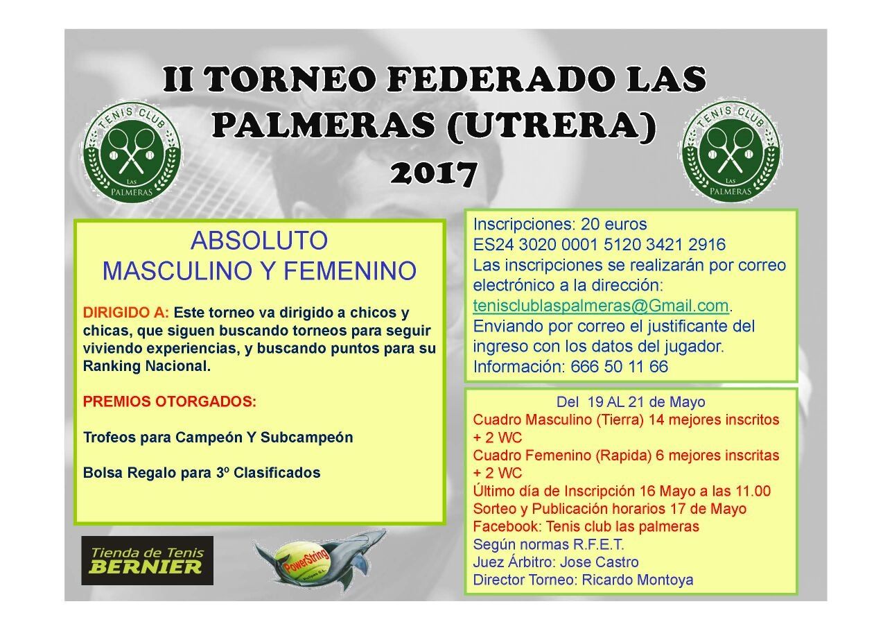 II Torneo Las Palmeras Absoluto