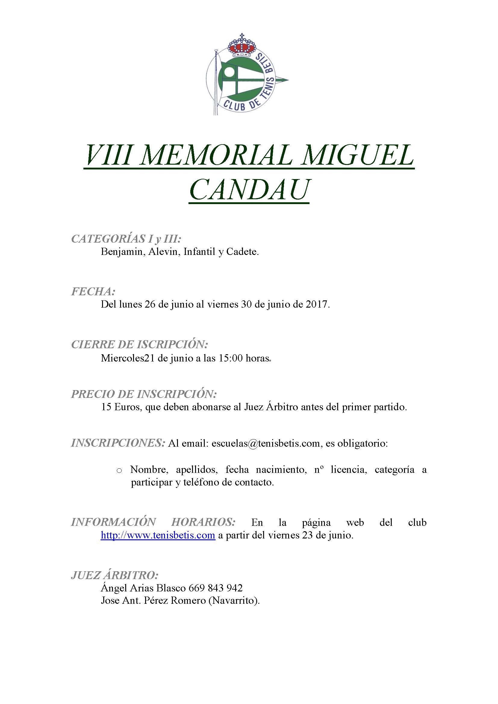 miguel candau