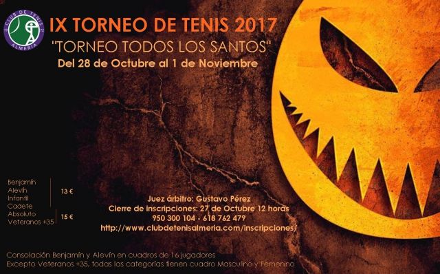 Cartel Torneo Todos Los Santos
