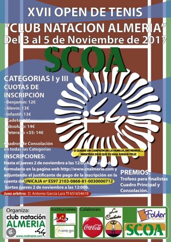 XVII Open Tenis CNA SCOA 1