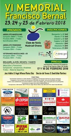 cartel memorial Club de tenis con publi copia