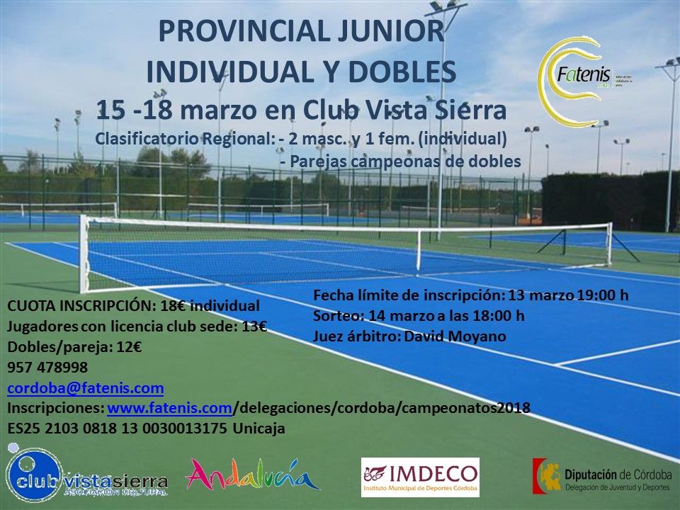 PROVINCIAL JUNIOR 2018