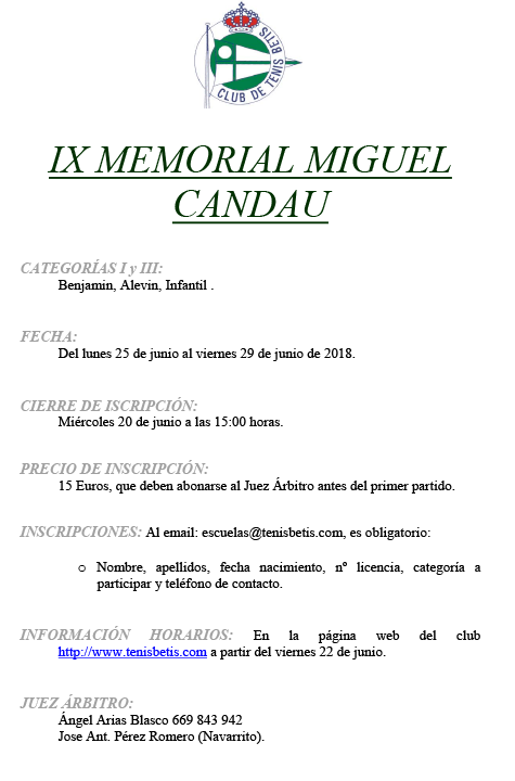miguel candau