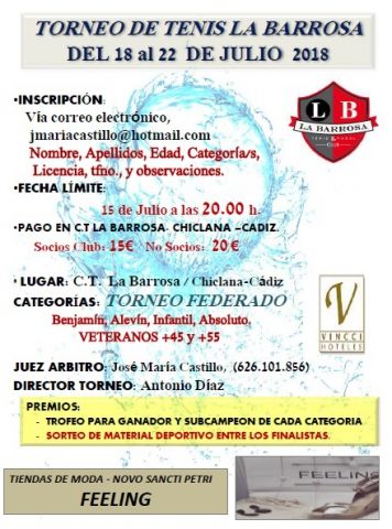 la barrosa julio 2018