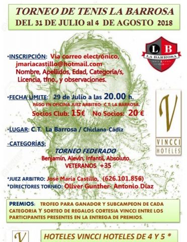 torneo vincci