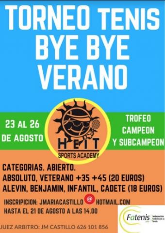 bye bye verano