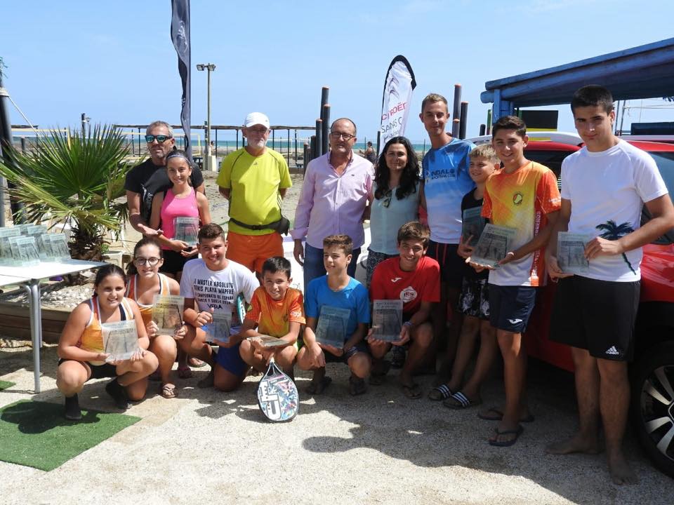 MASTER TENIS PLAYA.GRUPAL MENORES