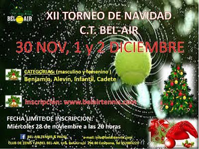 torneo de navidad BELAIR opt
