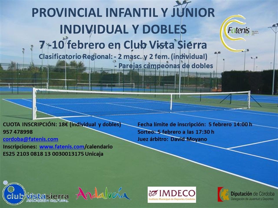 PROVINCIAL INFANTL Y JUNIOR 2019
