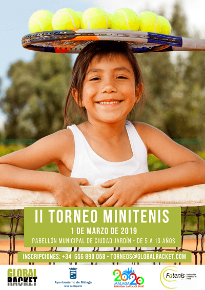 Cartel Torneo II Torneo MiniTenis 2019 Ciudad Jardin opt