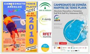 Campeonatos de Tenis Playa - Territorial y Nacional