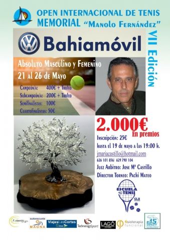CARTEL OPEN MANUEL FERNANDEZ LA SALINA