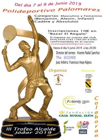 CARTEL III TROFEO ALCALDE DE JODAR