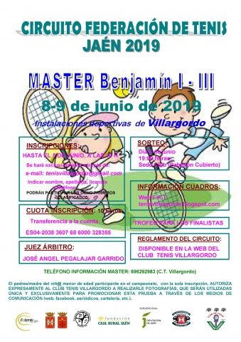 Cartel Circuito Benjamin Master copia